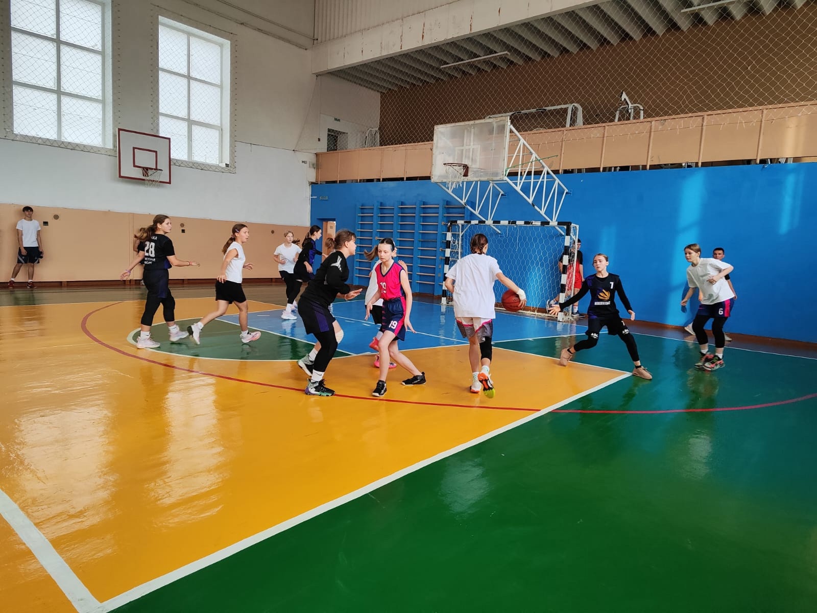 Спартакиада обучающихся по баскетболу.