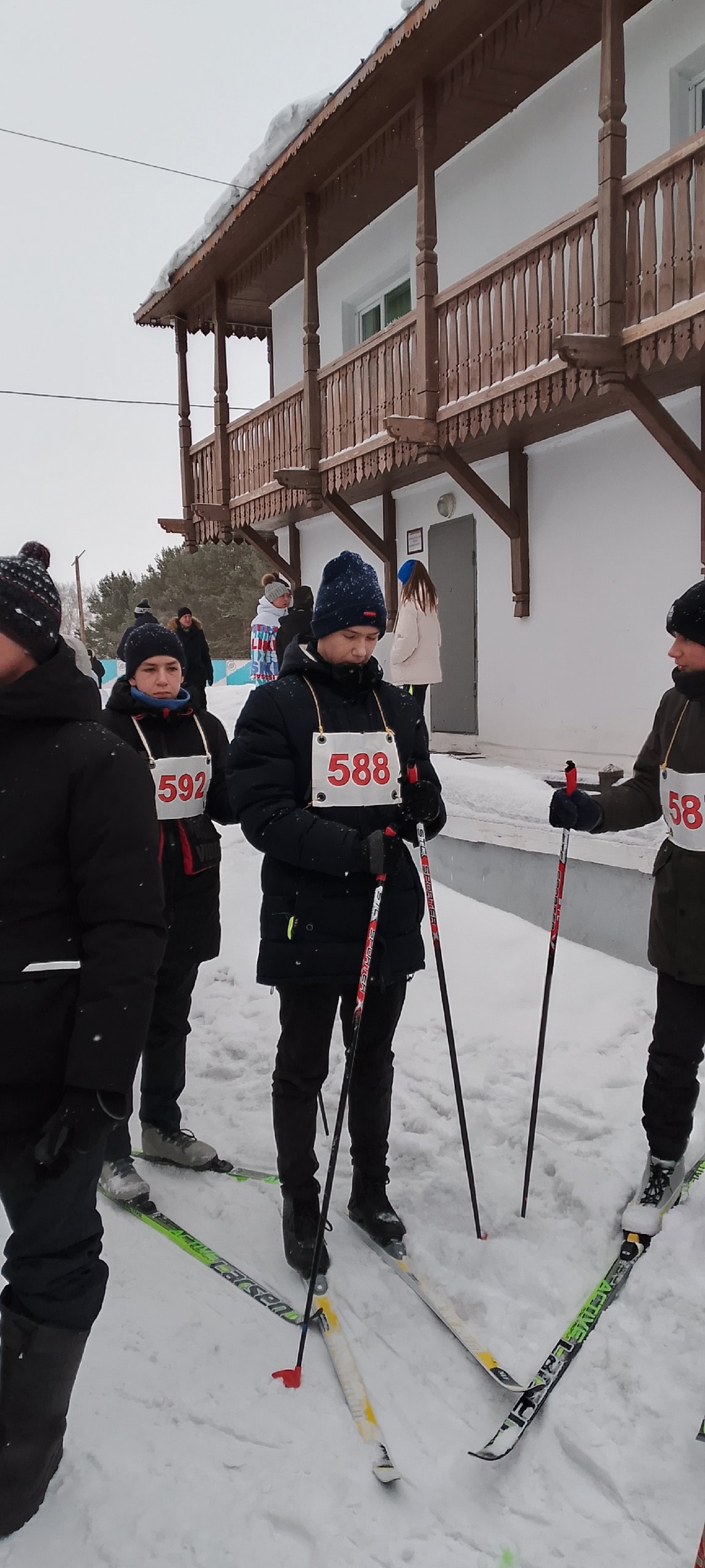 1 февраля в п.Ростовка состоялись лыжные гонки в рамках спартакиады школьников..