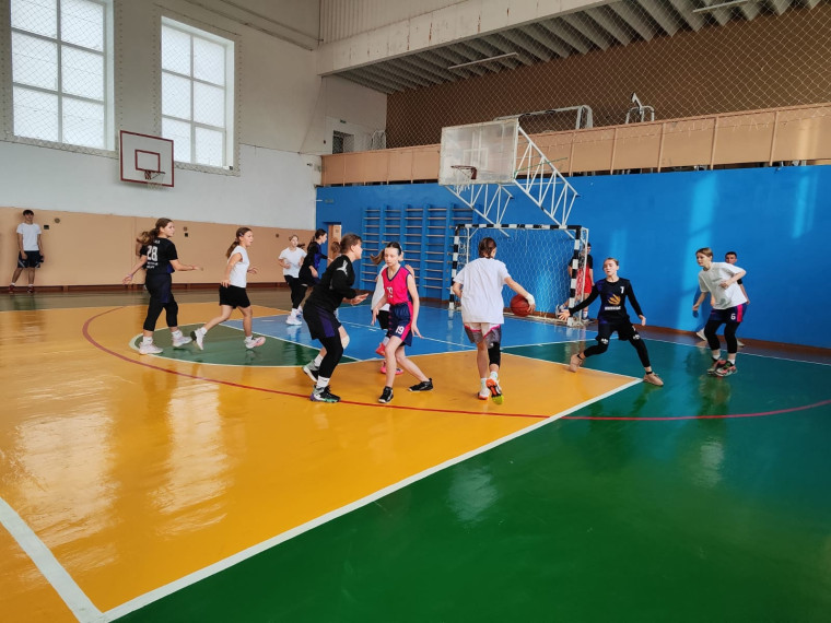 Спартакиада обучающихся по баскетболу.